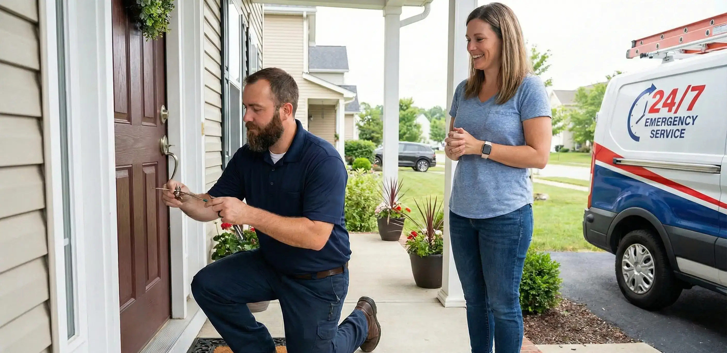 Split image comparing a coffee shop owner and a real estate agent, illustrating the different business types that benefit when evaluating an LLC vs S Corporation tax status.